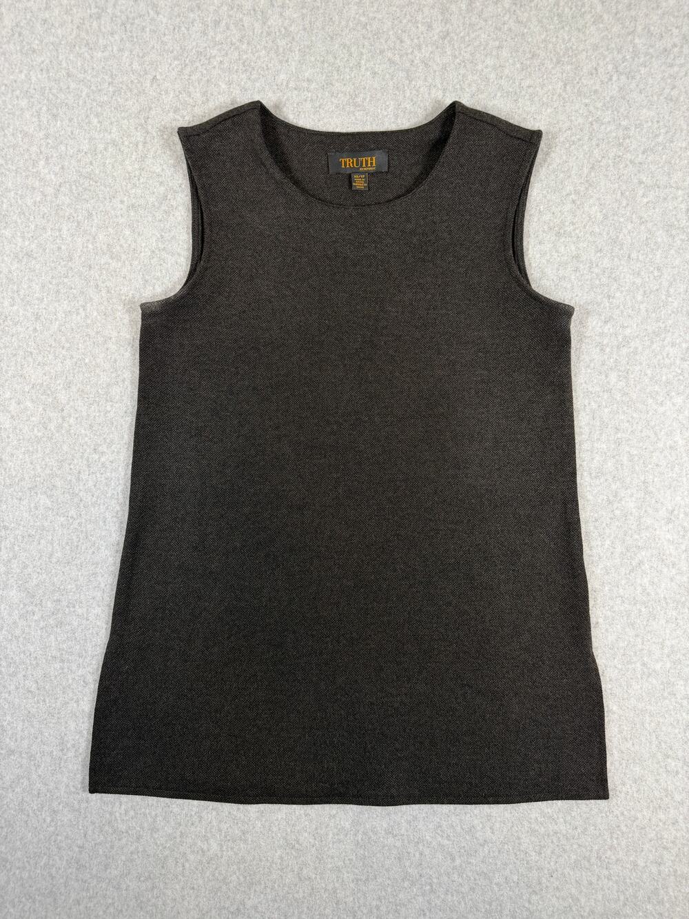 Truth By Republic Black Sleeveless Pullover Sz XS Black